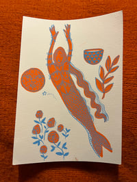 happy mermaid