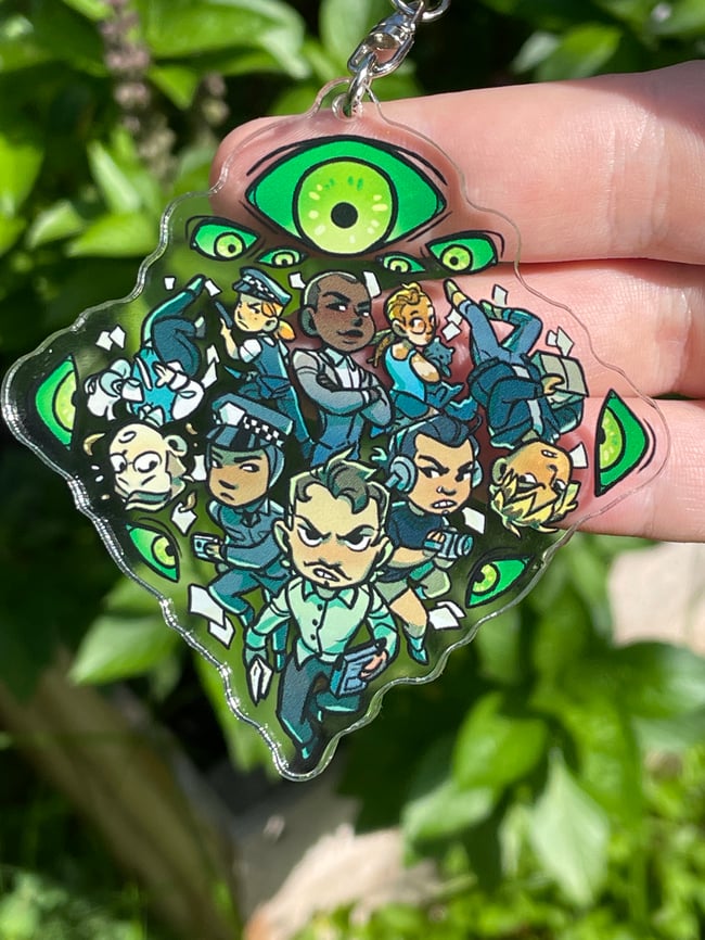 Podcast Acrylic Keychains