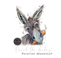 Image 1 of Painting Night at Caldero Lounge, Gainsborough “Derek the Donkey”