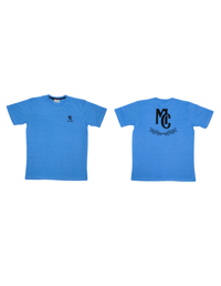 Image 3 of “MC” Black On Baby Blue 