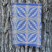 Image 2 of blooming leaf: white n periwinkle