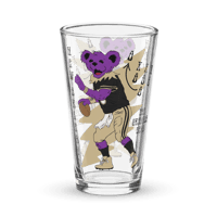 Image 1 of New Orleans Gridiron Dead Pint Glass