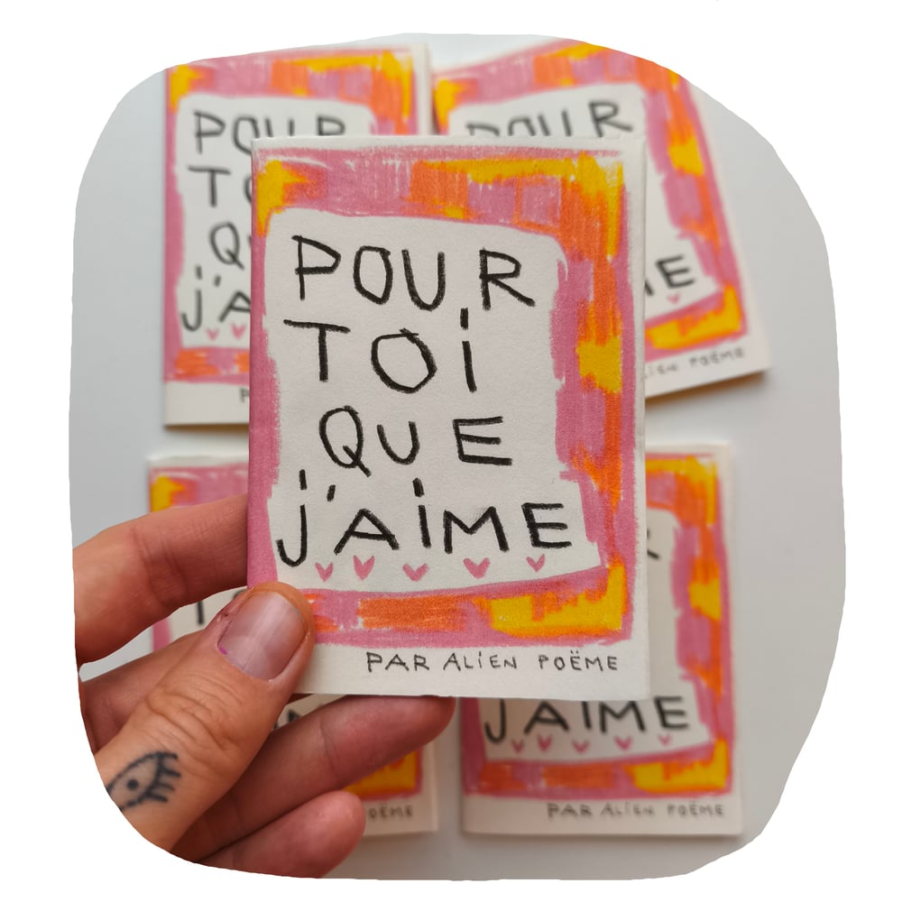 Mini-zine "Pour toi que j'aime"