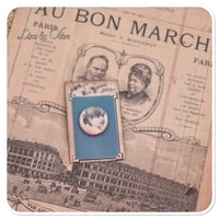 Image 13 of single vintage style pin badge