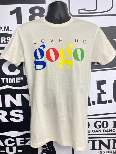 Image of Cream Multicolor  GOGO T-shirt
