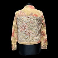 Image 1 of Floral Denim & Lace