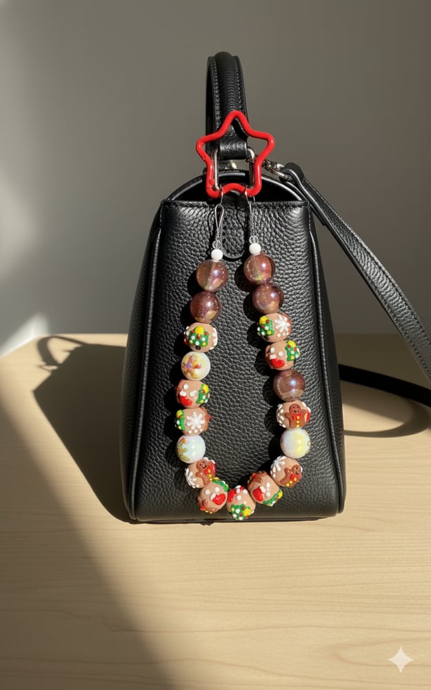 Image of Hand painted Bag Charms 