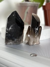 Image 1 of Irradiated Smoky Quartz Points