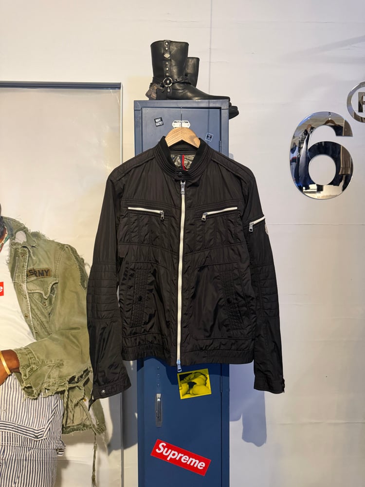 Image of Moncler Thyme Moto Puffer