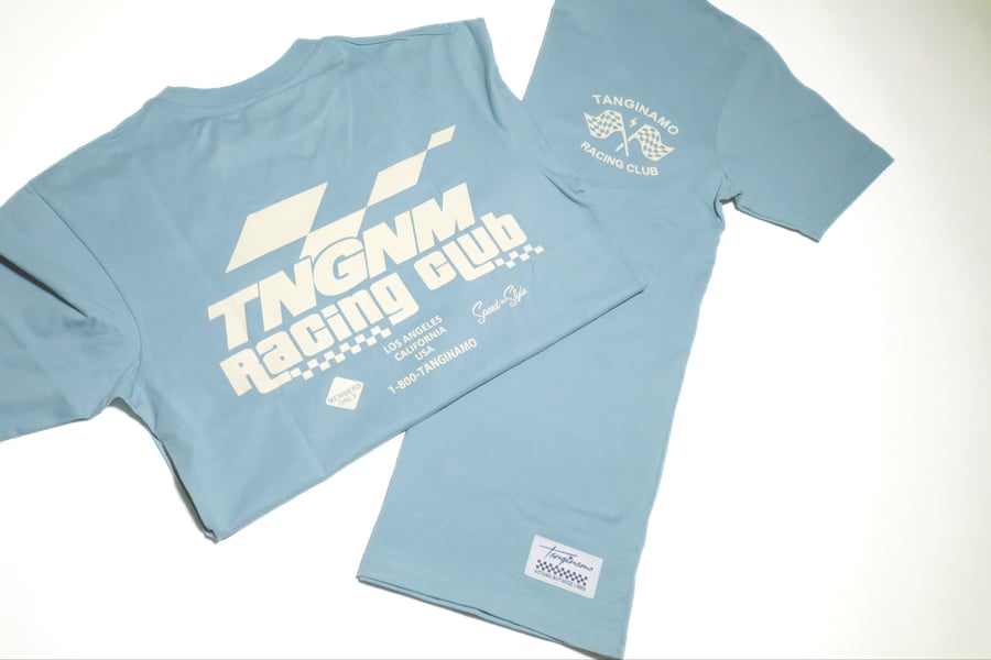 Image of TNGNM Racing Club shirt (Agave) 