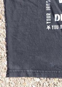 Image 7 of Vtg 2000s Leftover Crack F#*K World Trade T-Shirt Size (M)