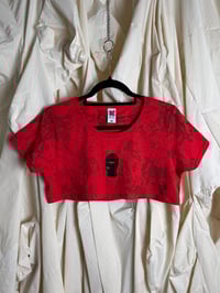 Image 1 of Crop Top Red