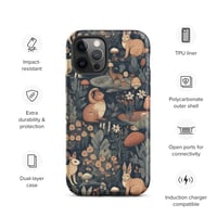 Image 13 of Woodland Creatures Boho Cottagecore Nature Inspired Cute Tough Case for iPhone®