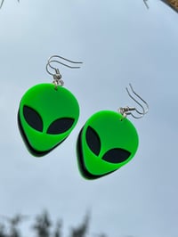 Alien Earrings 