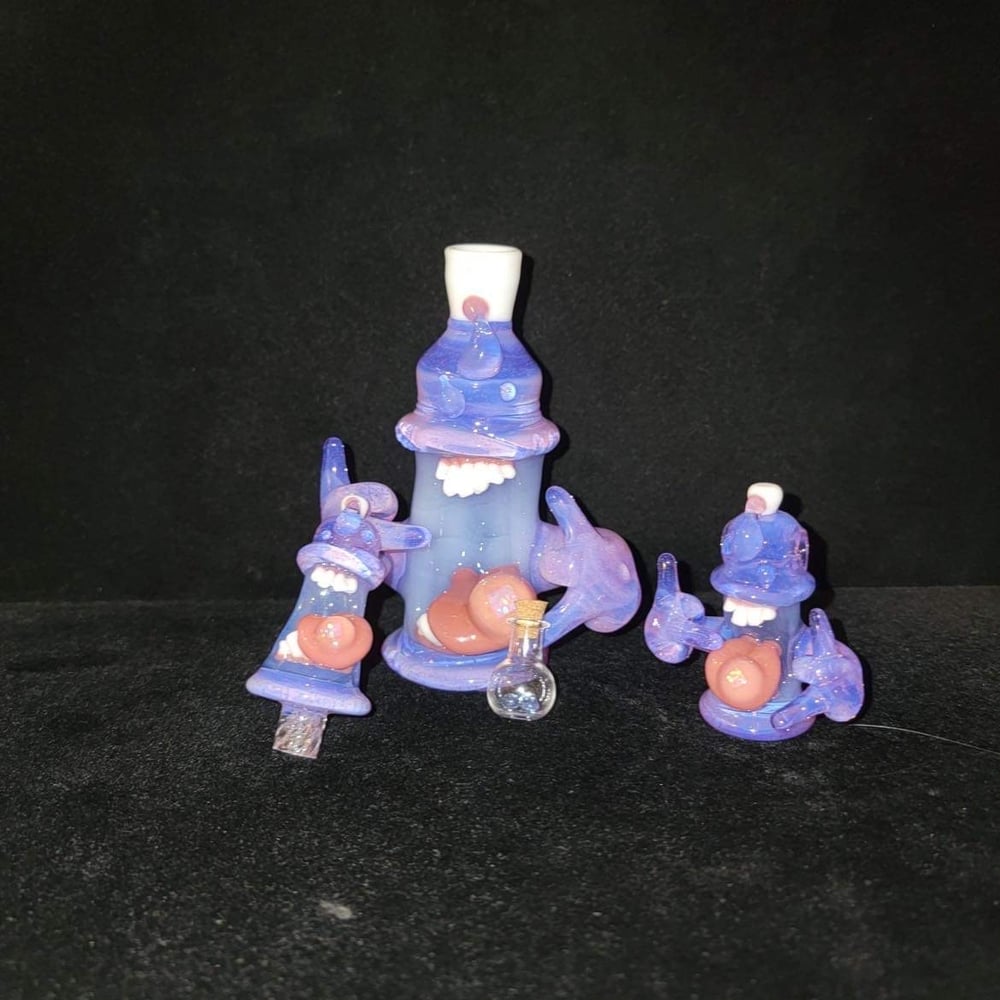 Image of Glasshole Hand Blown Glass Rig