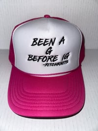 G-trucker pink/white
