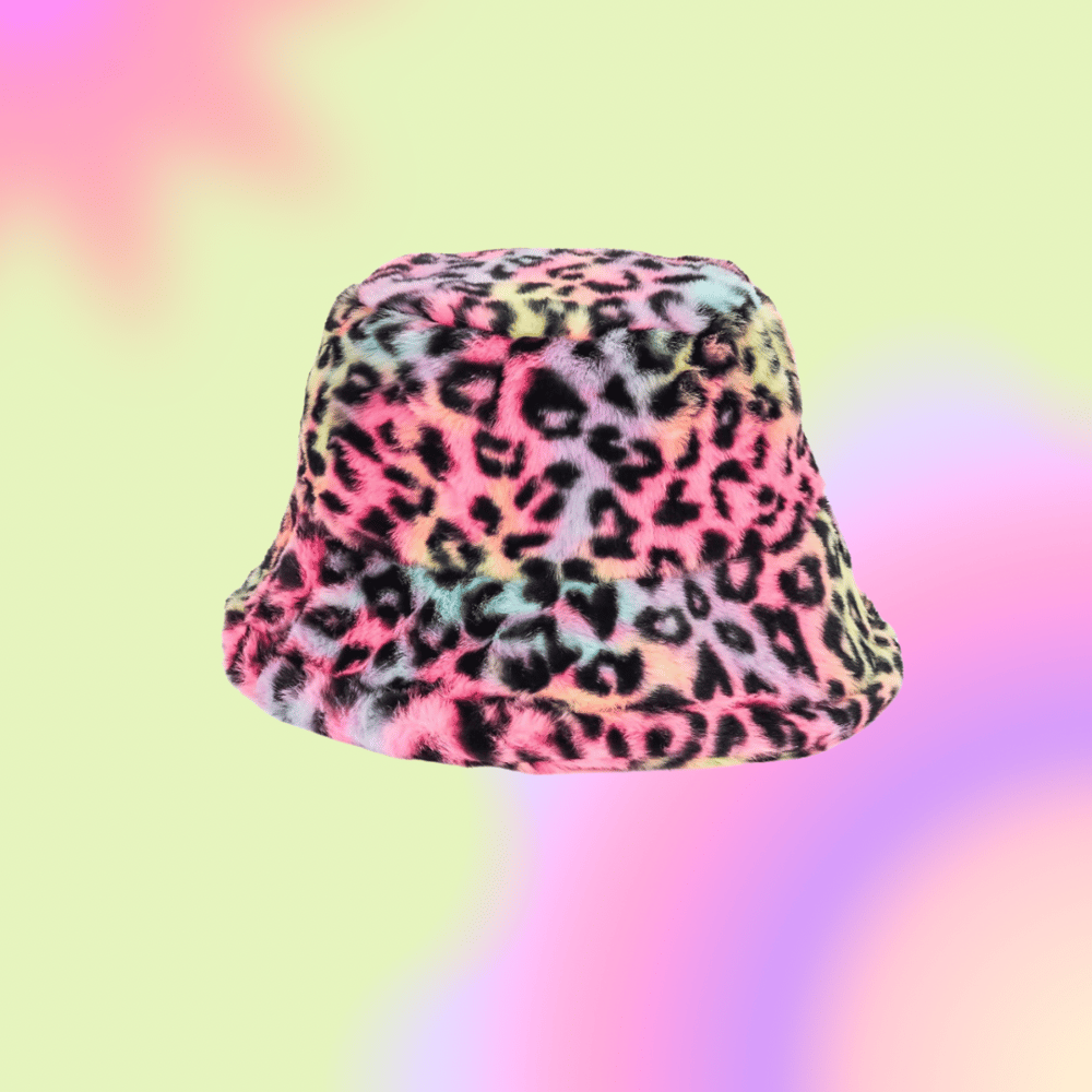 Lisa Frank Fuzzy Bucket Hat