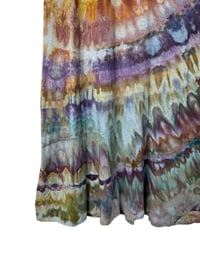 Image 5 of S Jersey Knit Pocket Tank Dress in Earthy Spiral Ice Dye