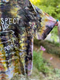 Image 3 of XL Disrespect Your Surroundings Tie Dye Shirt D6