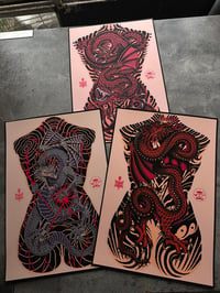 TRIPLE DRAGON PACK FINE ART PRINTS A3+