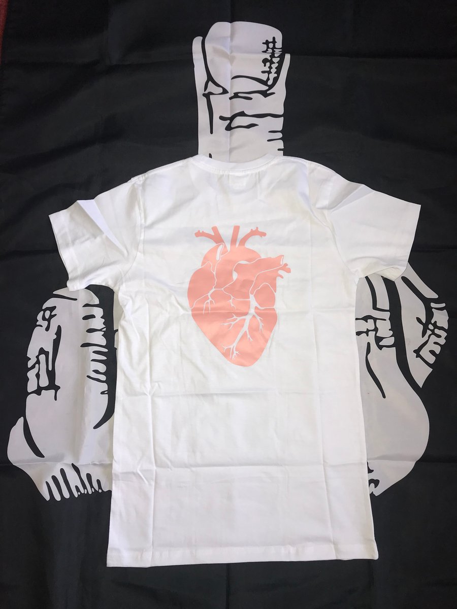 Image of I 🧡 NFY Tee (Peach Heart Logo)