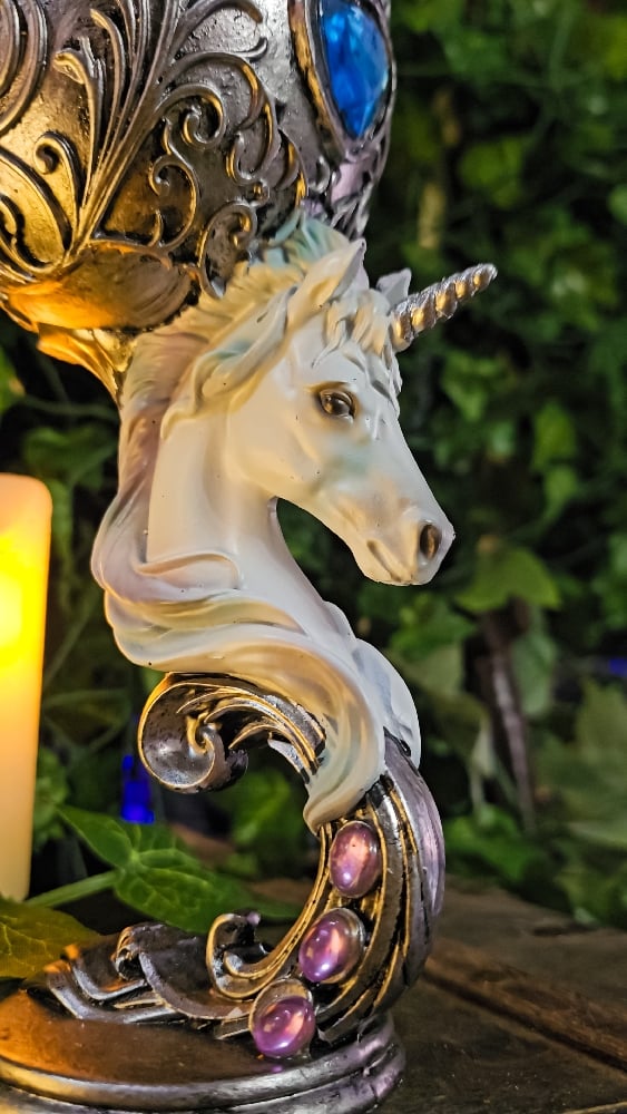 ๐The Armored Kingdom Enchanted Unicorn Goblet๐ฆ