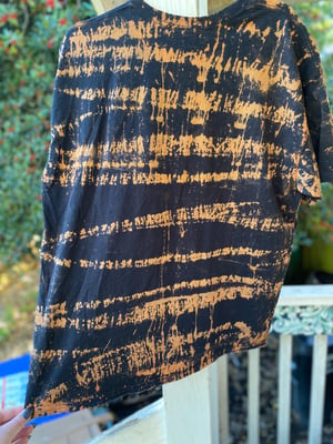 Image of XL Party At Your Own Pace Bleach Dye Shirt 1