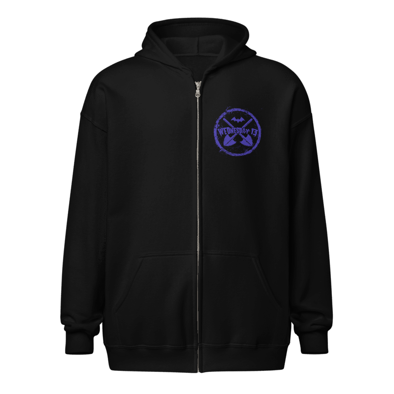 THE TOMB OF WEDNESDAY 13 - ZIP HOODIE