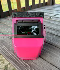 Image 3 of Hot pink Hobart black floral 