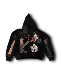 Image 1 of F#%K ‘EM HOODIE BLACK