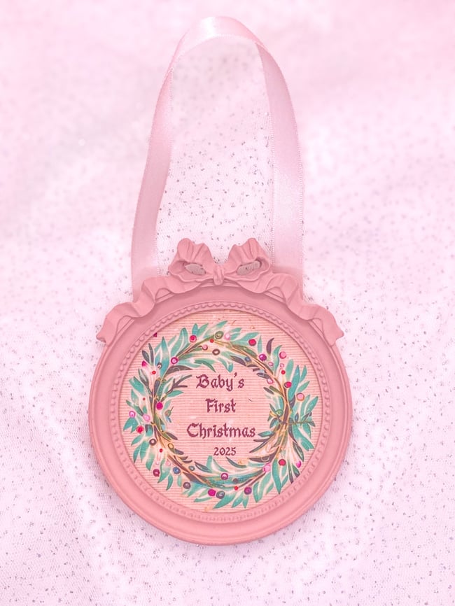 Baby’s 1st Christmas Ornament