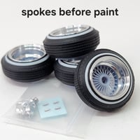 Image 4 of 1:25 3 piece straight lace spokes