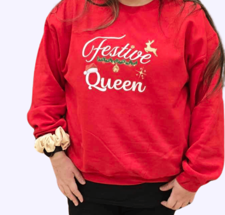 Festive Queen Crewneck