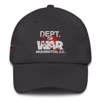 Image 21 of DEPT of WAR Dad hat 1