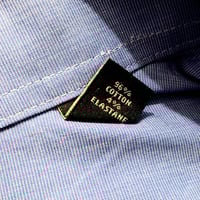 Image 6 of Tommy Hilfiger Oxford Blue Button Down Shirt Long Sleeve Shirt