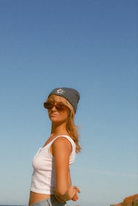 Image 1 of KNIT LOGO BEANIE