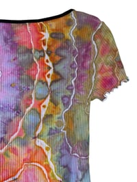 Image 8 of S 90's Babydoll Mini Dress in Euphoria Geode Ice Dye