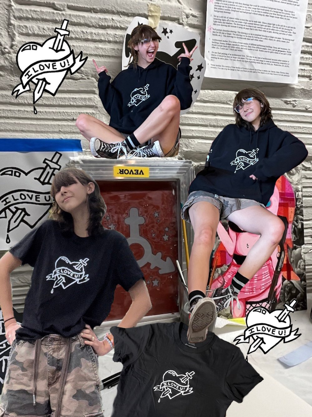 BANNER HEART SHIRT PREORDER