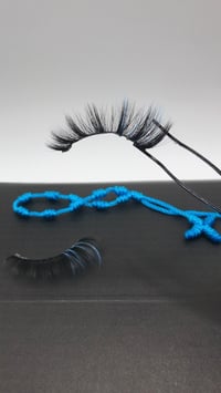 Image 1 of Light Blue Bracelet and Color Lash