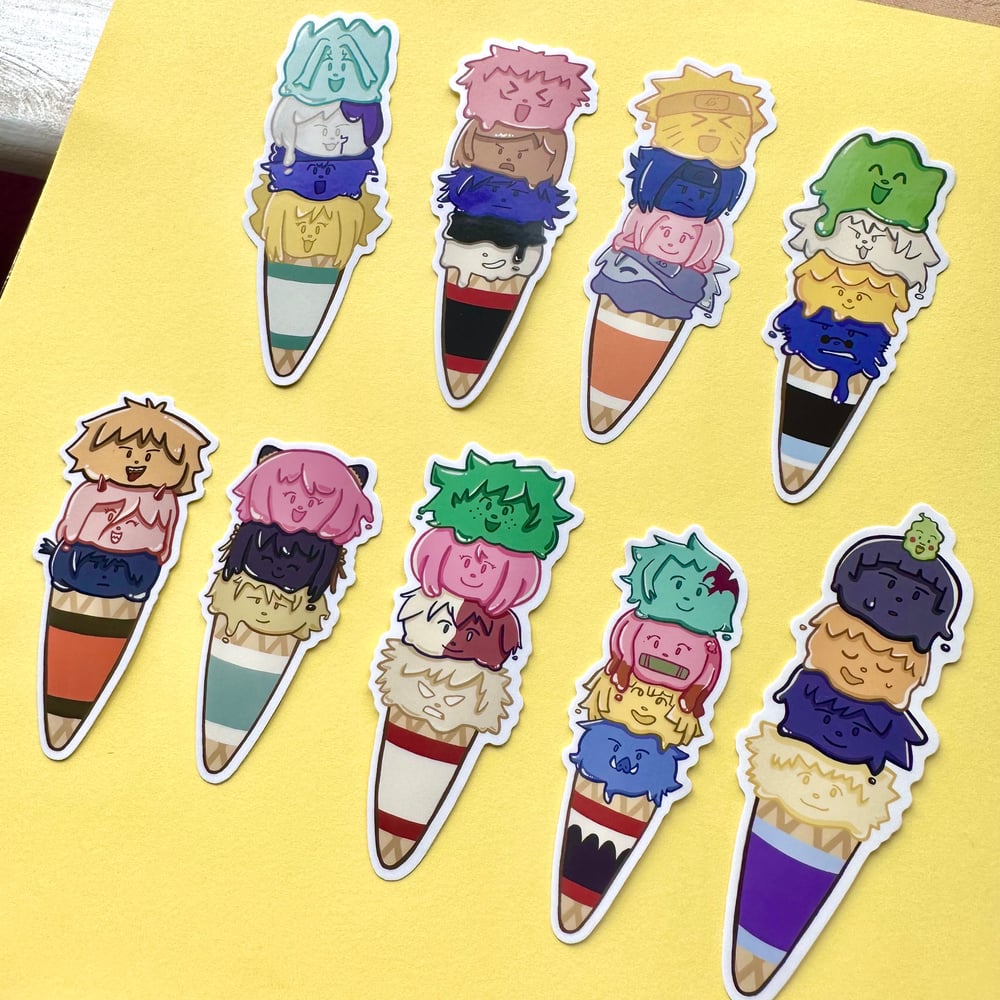 Image of Shonen Scoops Stickers