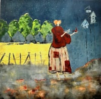 Image 1 of Night Birds- Canvas Gicle’e - Shanny Brooke