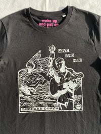 Image 2 of LEONARD COHEN BLACK LONG SLEEVED T SHIRT