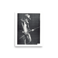 Nude Cowboy - 8x10 Print