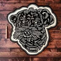 Image 4 of Custom Pet Portrait Woodcut 
