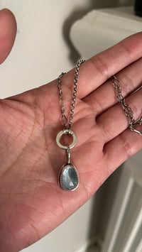 Image 3 of Moonstone pebble necklace 