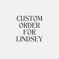 Custom listing for Lindsey