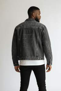 Image 3 of Blouson Biker Black