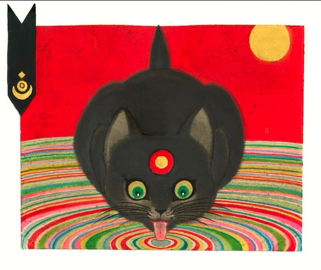 Image of THREE KITTENS #2 original painting