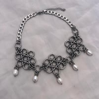 Image 1 of Diamond Drop Choker- Made to Order