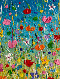 Image 3 of Summer's Wild Meadow 60x42cm